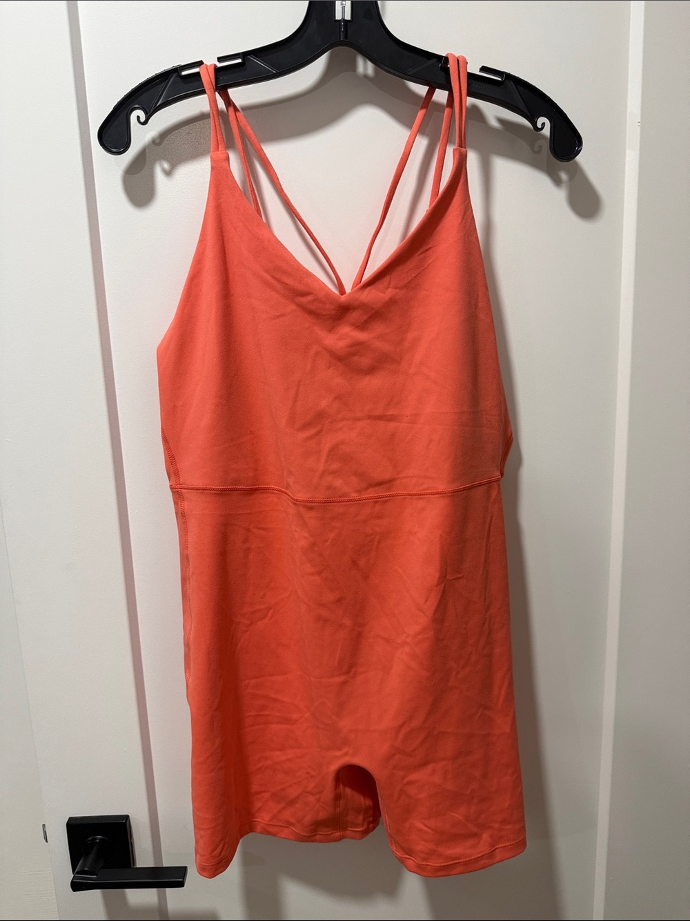 Women's Coral One-Piece Romper Size XXL